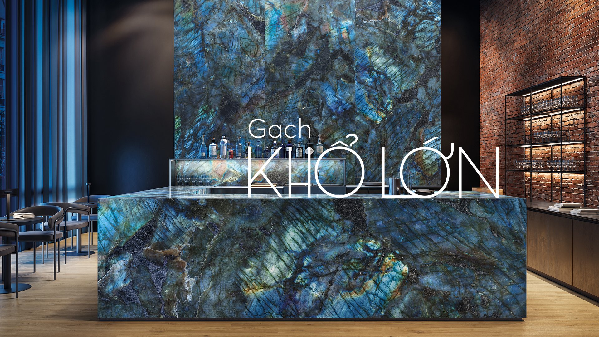 VIETCERAMICS GIỚI THIỆU SẢN PHẨM GẠCH KHỔ LỚN - LỰA CHỌN CỦA CÁC CÔNG TRÌNH TẦM CỠ