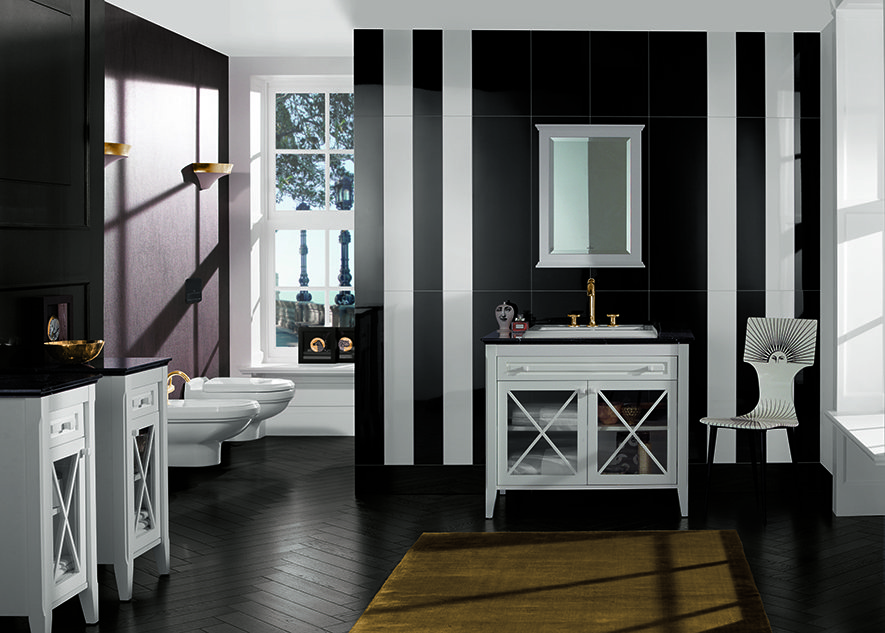 Thiết bị phòng tắm từ bộ sưu tập Hommage của thương hiệu Villeroy & Boch