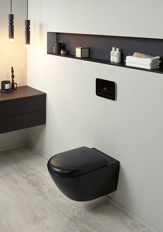 Bệ ngồi và nắp bồn cầu Villeroy & Boch Antao 8M67S1R7