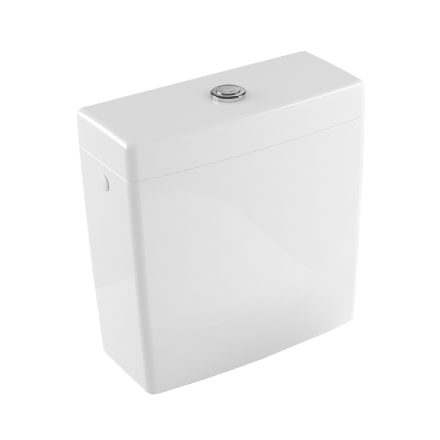 Villeroy & Boch Subway 2.0 Cistern, bottom water inlet, White Alpin 5706A101