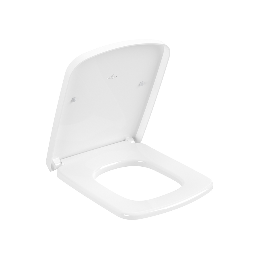 Bệ ngồi và nắp bồn cầu Villeroy & Boch Subway 3.0 8M85S101