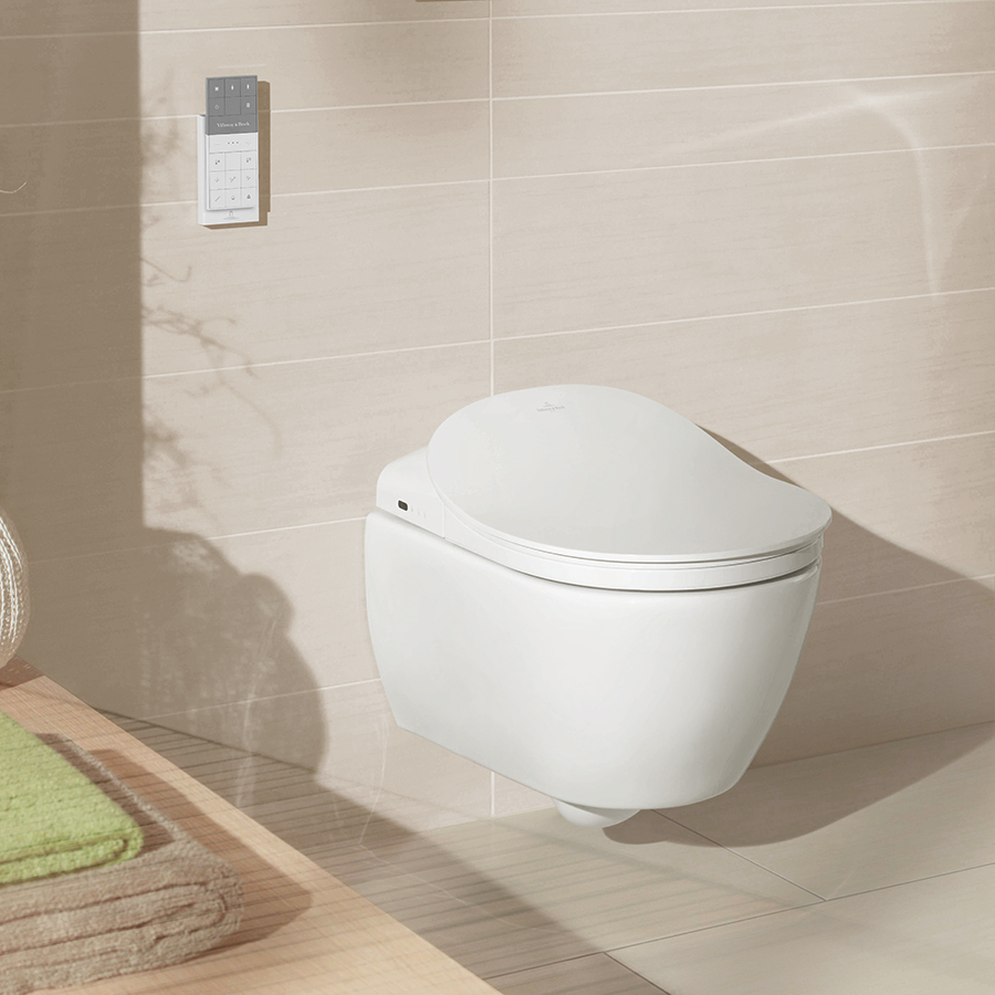 Villeroy & Boch Subway 2.0 Washdown toilet, wall-mounted, White Alpin CeramicPlus 560050R1P