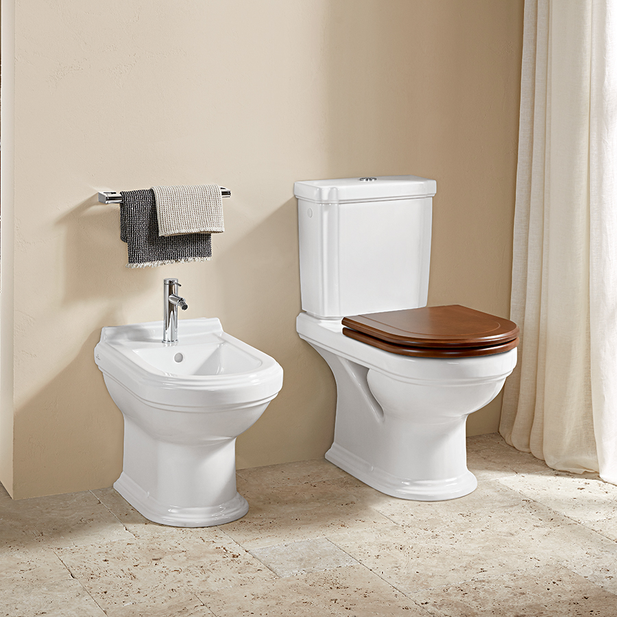 Bệ ngồi và nắp bồn cầu Villeroy & Boch Hommage 99266100