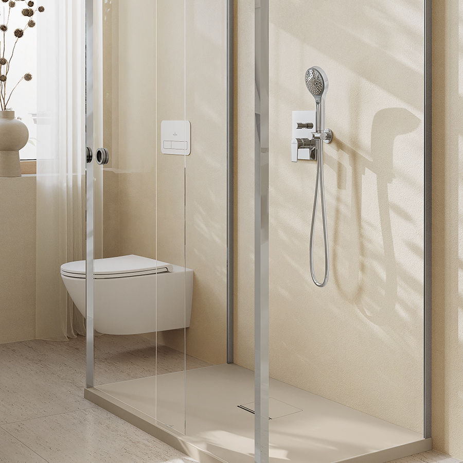 Tay sen gắn tường Villeroy & Boch Universal Showers TVS00002100061